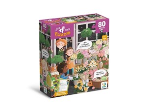 Obrazek Puzzle - Look & Find - Kwitnąca wiosna, 80 el.