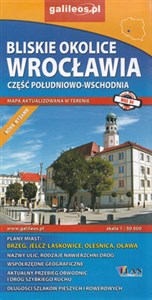 Obrazek Bliskie okolice Wrocławia część południowo-wschodnia, 1:50 000