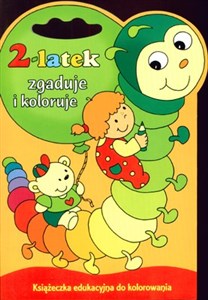 Bild von 2-latek zgaduje i koloruje Książeczka edukacyjna do kolorowania