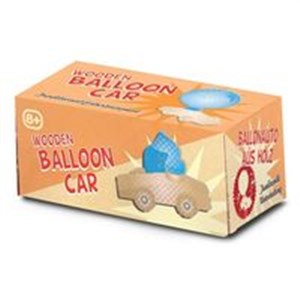 Obrazek Drewniany samochodzik na balon