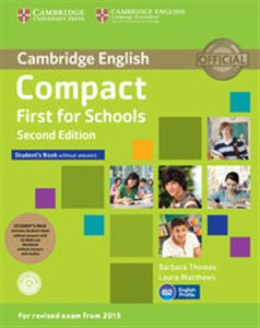 Bild von Compact First for Schools Student's Pack Student's Book without answers / Workbook without answers