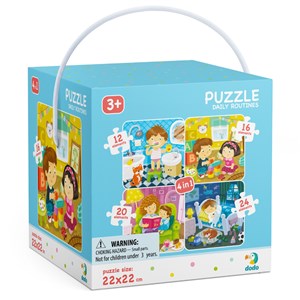 Bild von Puzzle 4w1 Mój Dzień DOP300130