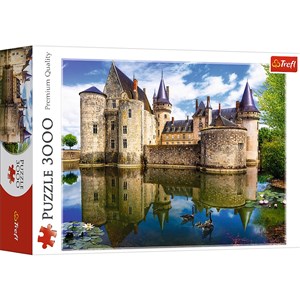 Bild von Puzzle 3000 Zamek w Sully-sur-Loire Francja