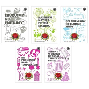 Bild von Zeszyt A5/80K kratka Panic (5szt)