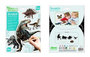 Bild von Naklejki do wydrapywania - Dinozaury