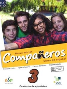 Obrazek Companeros 3 Ćwiczenia + licencia digital - nueva edicion