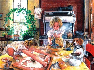 Bild von Puzzle 1000 Pieczenie ciastek, Susan Brabeau