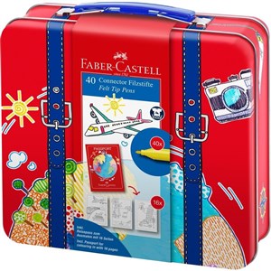 Bild von Flamastry Connector walizka 40szt FABER CASTELL