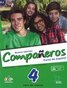 Obrazek Companeros 4 Podręcznik + licencia digital - nueva edicion