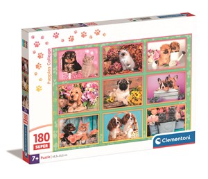 Bild von Puzzle 180 Super Puppies Collage 29788