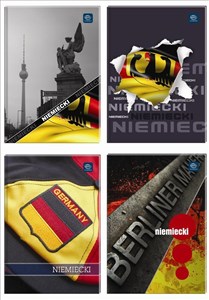 Bild von Brulion tematyczny A5/80k kratka J.niemiecki(5szt)