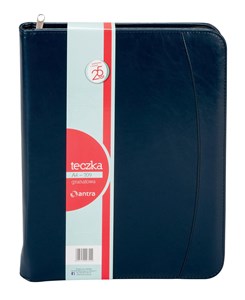 Bild von Teczka A4 709 granatowa na suwak