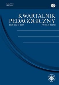 Obrazek Kwartalnik Pedagogiczny 2019/2 (252)