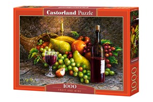 Bild von Puzzle 1000 Fruit and Wine