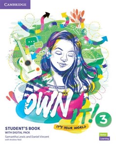 Obrazek Own it! 3 Student's Book with Digital Pack