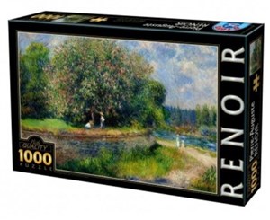 Obrazek Puzzle 1000 Renoir, Drzewa w rozkwicie