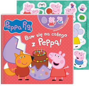 Obrazek Baw się na całego z Peppą! Świnka Peppa. Opowiadania z naklejkami