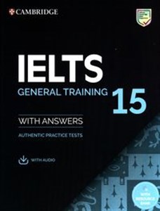 Obrazek IELTS 15 General Training Student's Book with Answers with Audio with Resource Bank
