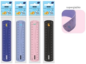 Bild von Linijka Flex 15cm Bebe Kids mix