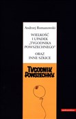 Wielkość i... - Andrzej Romanowski -  Książka z wysyłką do Niemiec 