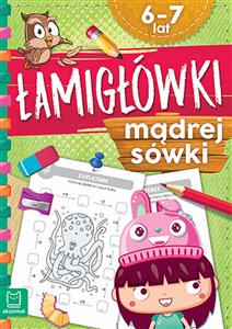 Obrazek Łamigłówki mądrej sówki 6-7 lat