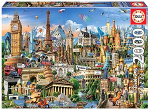 Bild von Puzzle 2000 Symbole Europy G3