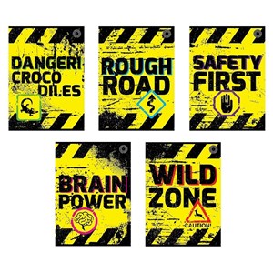 Obrazek Zeszyt A5/80K linia Signs (10szt)