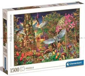 Bild von Puzzle 1500 HQ Woodland Fantasy Garden 31707