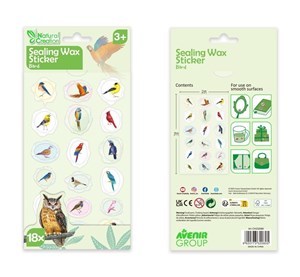 Obrazek Naklejki woskowe - Ptaki