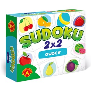 Obrazek Sudoku 2x2 Owoce