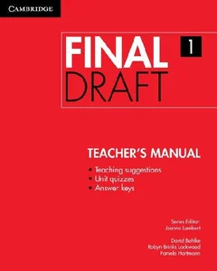 Obrazek Final Draft Level 1 Teacher's Manual