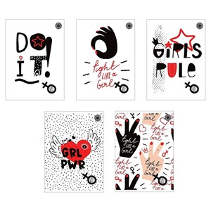 Bild von Zeszyt A5/80K linia Girls Rule (5szt)