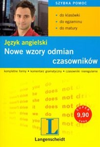 Obrazek Nowe wzory odmian czasowników angielskich