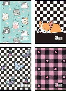 Obrazek Zeszyt A5/32K kratka mix (15szt)