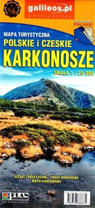 Obrazek Mapa - Polskie i czeskie Karkonosze 1:25 000