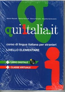 Bild von Qui italia.it livello elementare A1- A2 Podręcznik + MP3