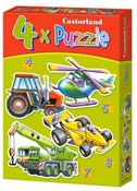 Zeige Details für 4x PUZZLE TRAKTOR HELIHOPTER DŹWIG WIEK 4+ 4x PUZZLE ... -  Polnische Buchandlung
