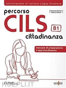 Obrazek Percorso CILS B1 cittadinanza podręcznik przygotowujący do egzaminu + audio online