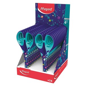 Obrazek Nożyczki szkolne Pixel 13cm dsp (24szt) MAPED