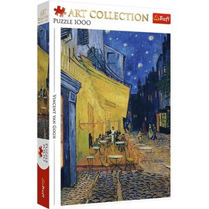 Obrazek Puzzle Art Collection Taras kawiarni w nocy 1000