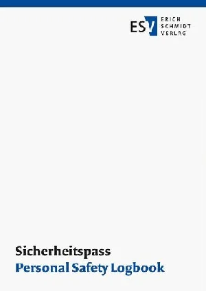 Obrazek LARISCH, M: SICHERHEITSPASS