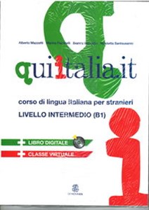 Bild von Qui Italia.it livello intermedio B1 Podręcznik + 2 CD