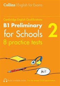 Bild von Collins Cambridge English Qualifications  B1 Preliminary for Schools 8  Practice Tests