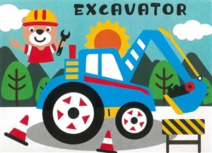 Obrazek Mozaika piankowa pojazdy 8szt