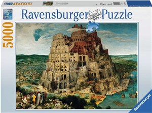 Obrazek Puzzle Bruegel: Wieża Babel 5000