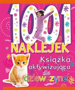 Obrazek 1001 naklejek Książka aktywizująca dla dziewczynek
