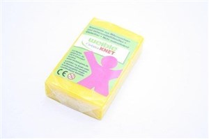 Bild von Plastolinka Żółta kwadratowa 100g