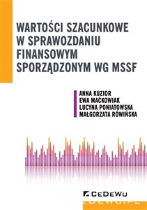 Obrazek Wartości szacunkowe w sprawozdaniu finansowym sporządzonym wg MSSF