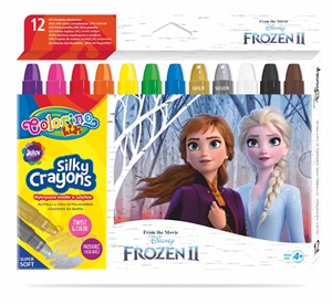 Bild von Kredki żelowe wykręcane Frozen Colorino Kids 12 kolorów
