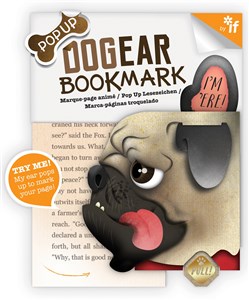 Obrazek Zakładka do książki Dog Ear bookmark DOUG Mops IF